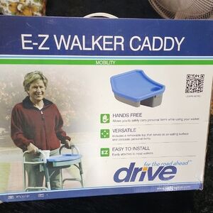 Drive E-Z Walker Caddy in Blue. New In Original Box.